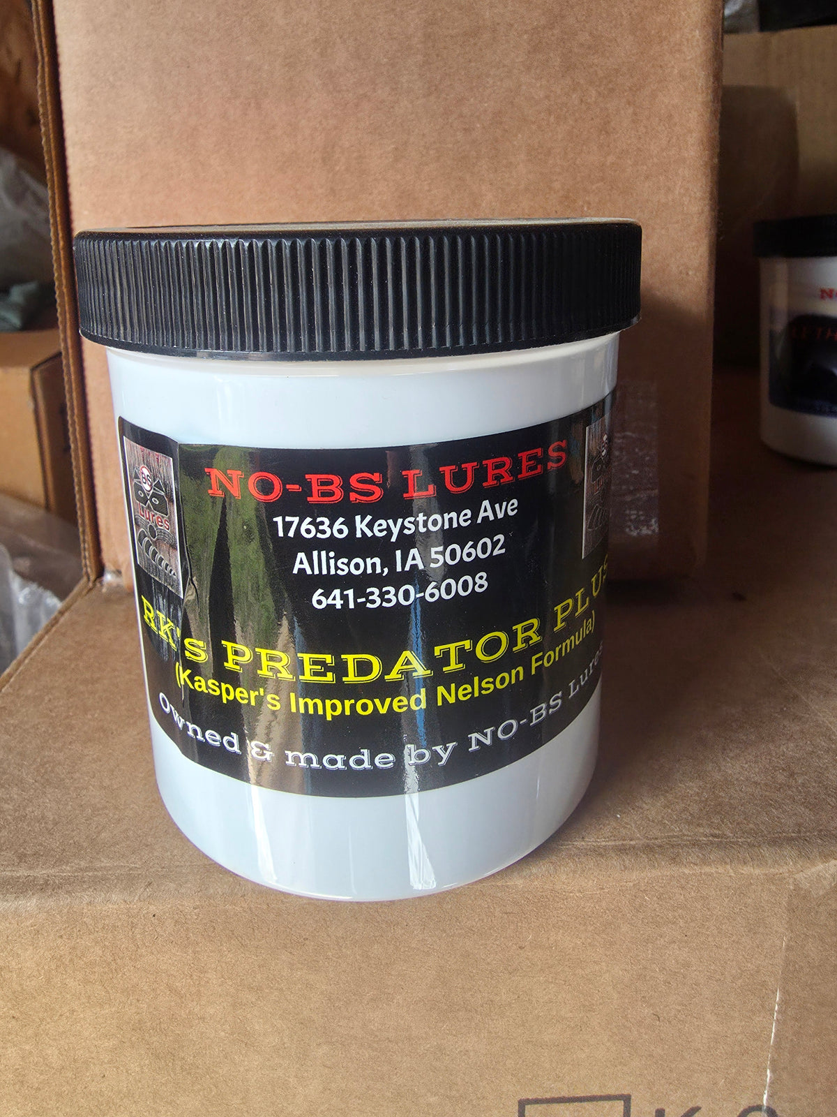 RK'S PREDATOR PLUS BAIT PINT