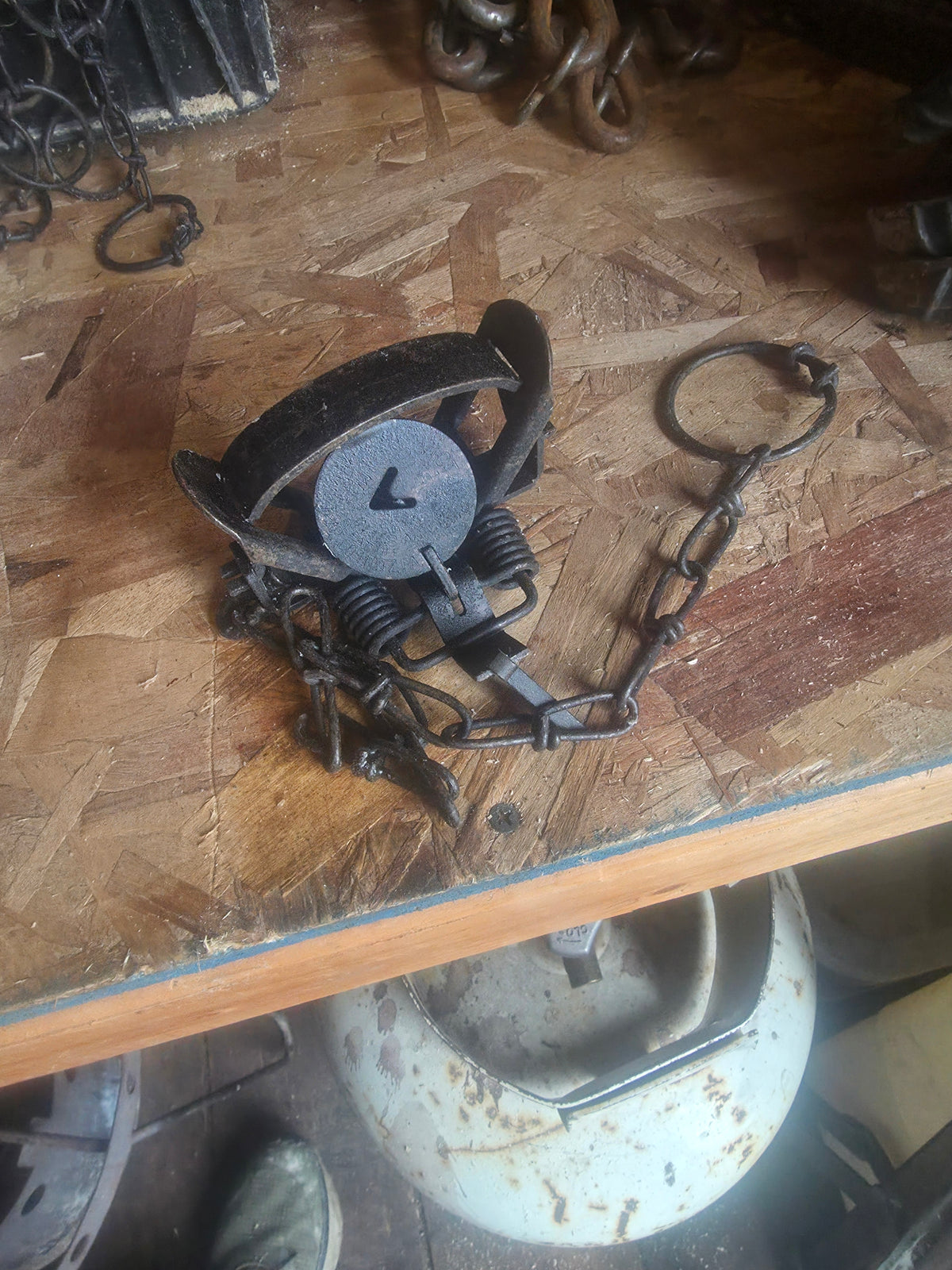 USED VICTOR #1 COIL SPRING TRAP