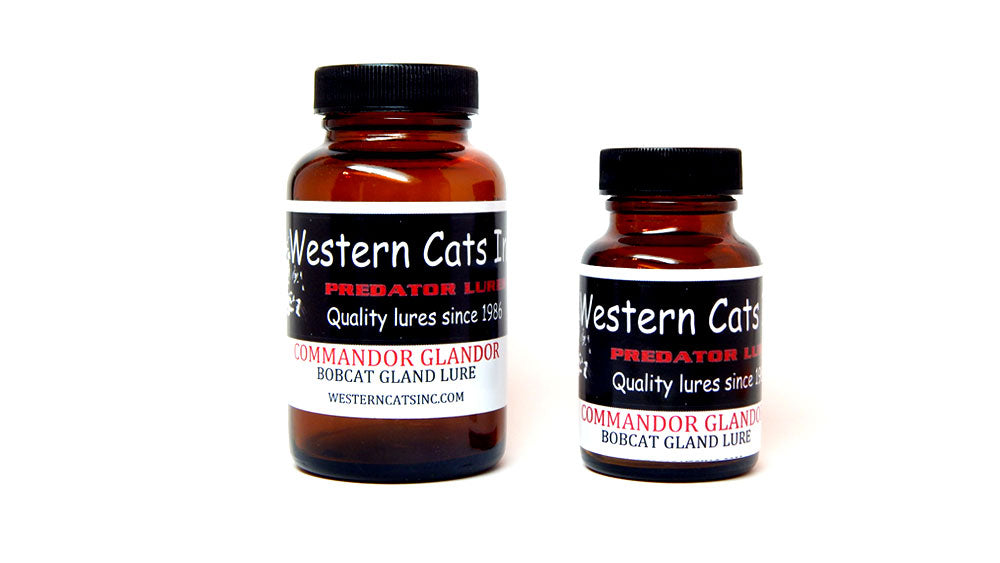 Western Cats Predator Lure COMMANDOR GLANDOR 4 OZ